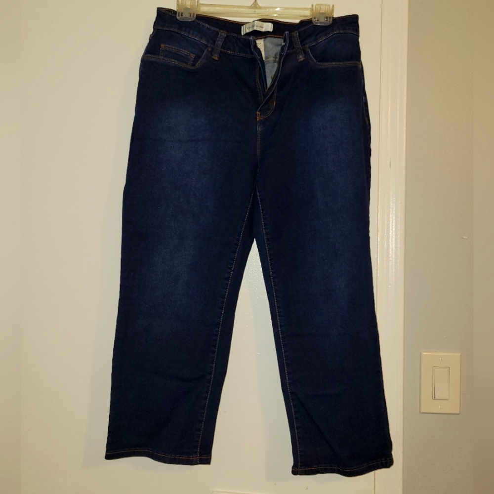 Craft&Barrow Capri Jeans Size 12 Stretch